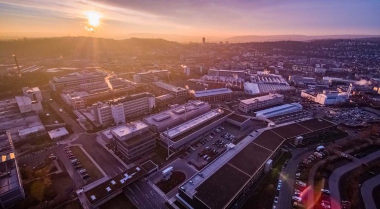 Drohne Stuttgart Bosch Feuerbach