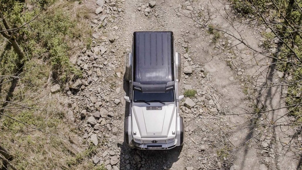 Drohne Bilster-Berg Luftaufnahmen Mercedes