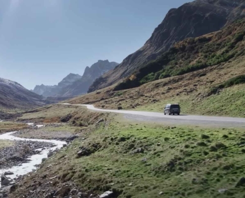 Drone Silvretta Austria Luftaufnahmen Aerial Drone Filming