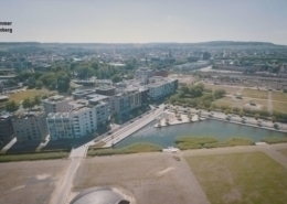 Luftaufnahmen Drohne Heilbronn Neckarbogen