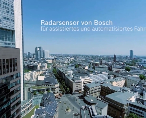 Drohne Stuttgart Bosch Fahraufnahmen