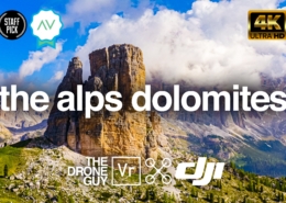 Drohne Dolomiten Luftaufnahmen Alpen